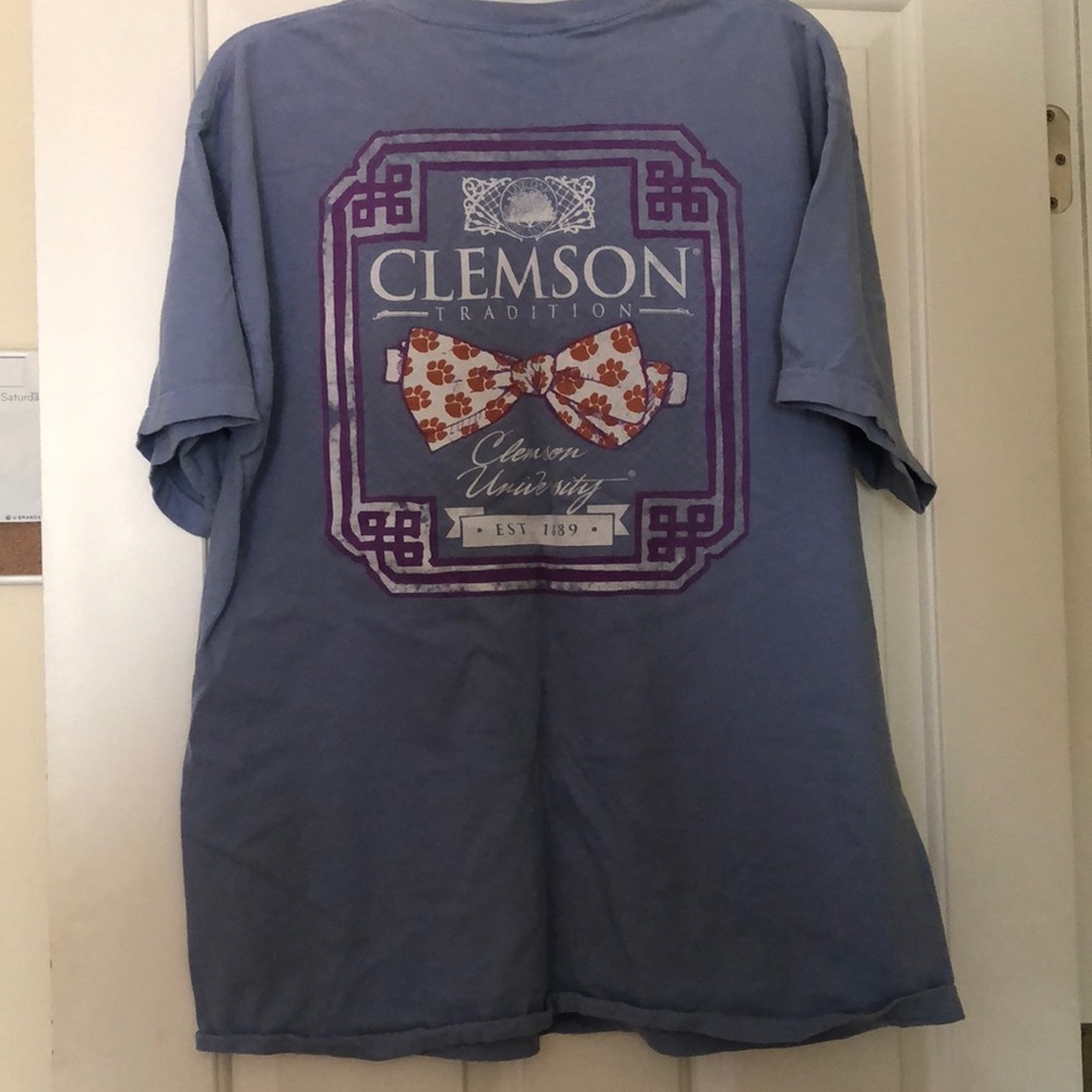 comfort colors clemson t-shirt